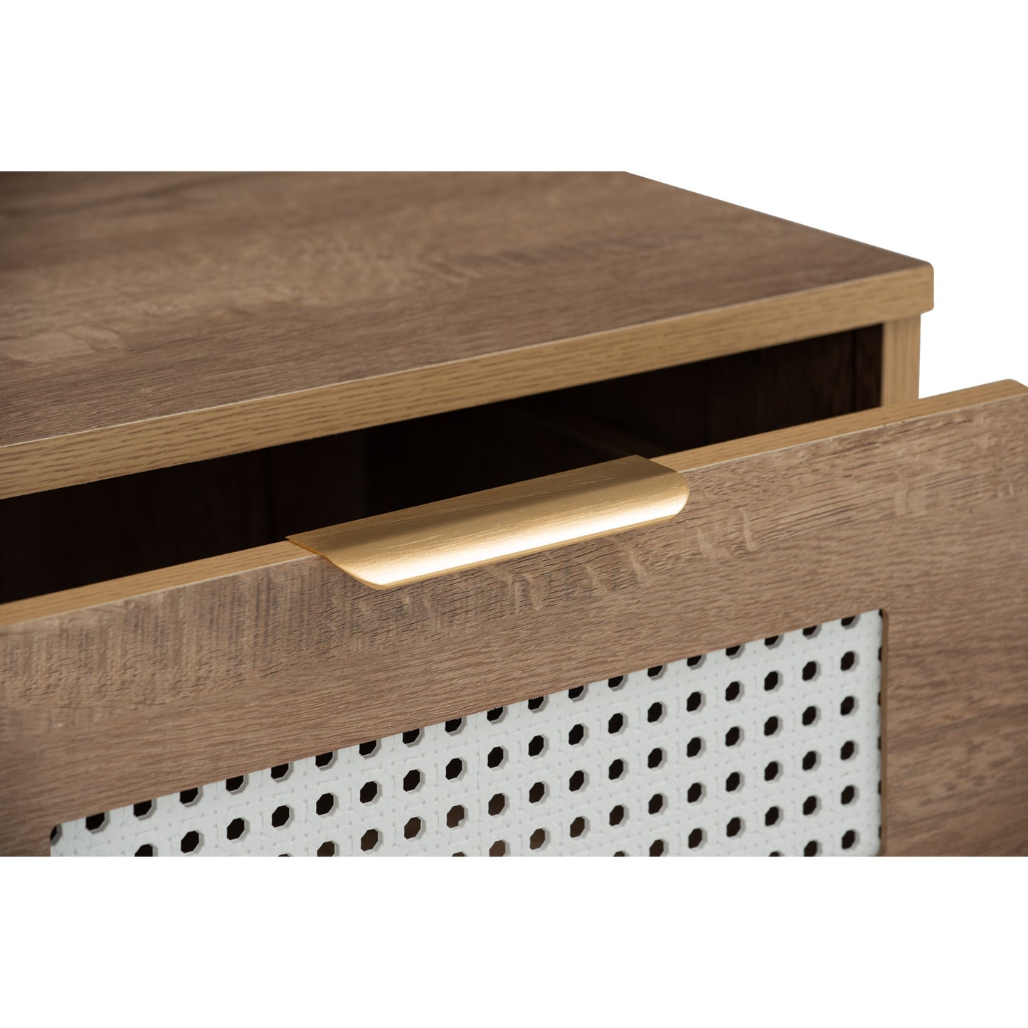 DALLAS Bed Side Table - Oak