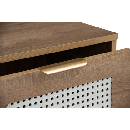 DALLAS Bed Side Table - Oak