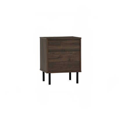 DALLAS Bed Side Table - Walnut