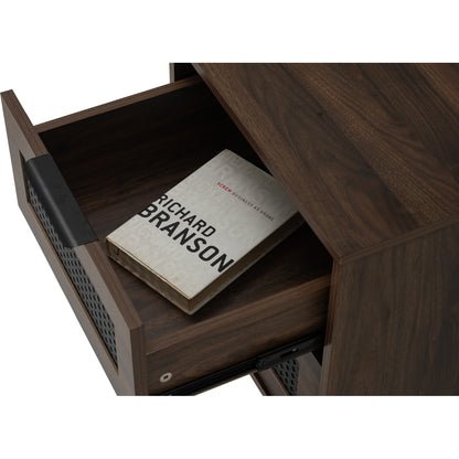 DALLAS Bed Side Table - Walnut