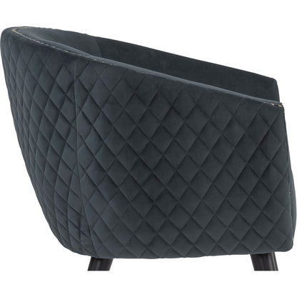 DENIZ Lounge Chair - Blue