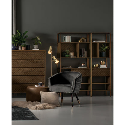 DENIZ Lounge Chair - Grey