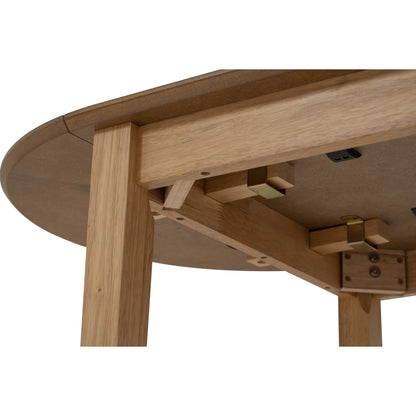 DORIC Extendable Dining Table - Natural (800 + 300 + 300L)