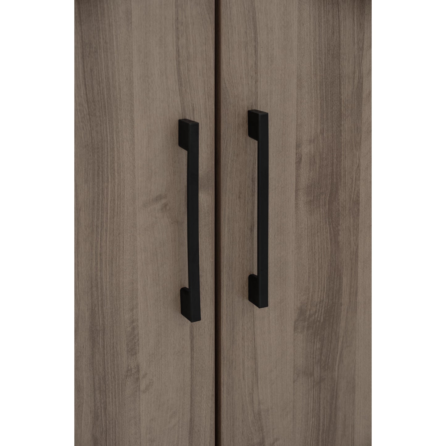 DUBLIN 2 Door 2 Drawer Wardrobe - Dark Oak (600L)