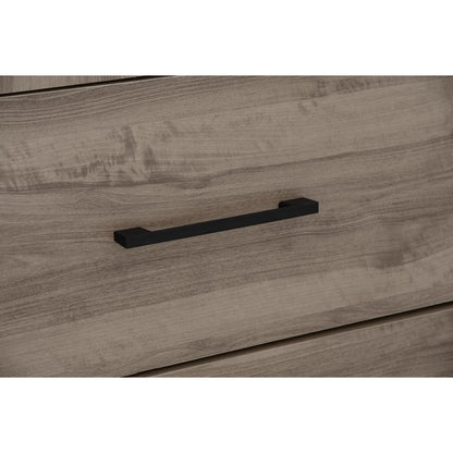 DUBLIN 2 Door 2 Drawer Wardrobe - Dark Oak (600L)