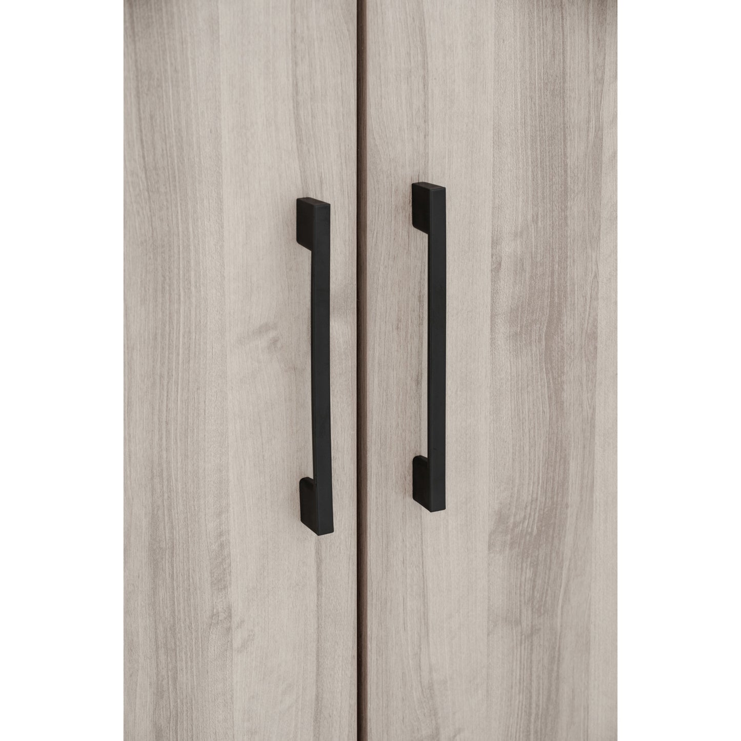 DUBLIN 2 Door 2 Drawer Wardrobe - Light Oak (600L)