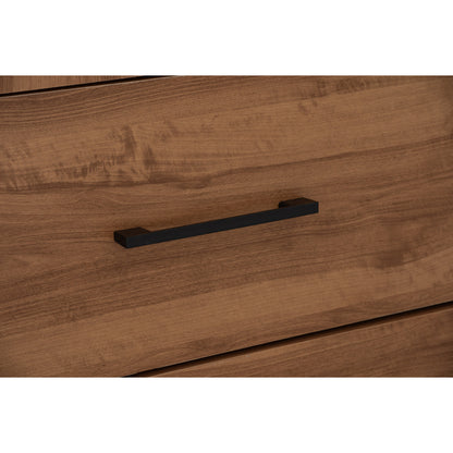 DUBLIN 2 Door 2 Drawer Wardrobe - Natural Oak (600L)