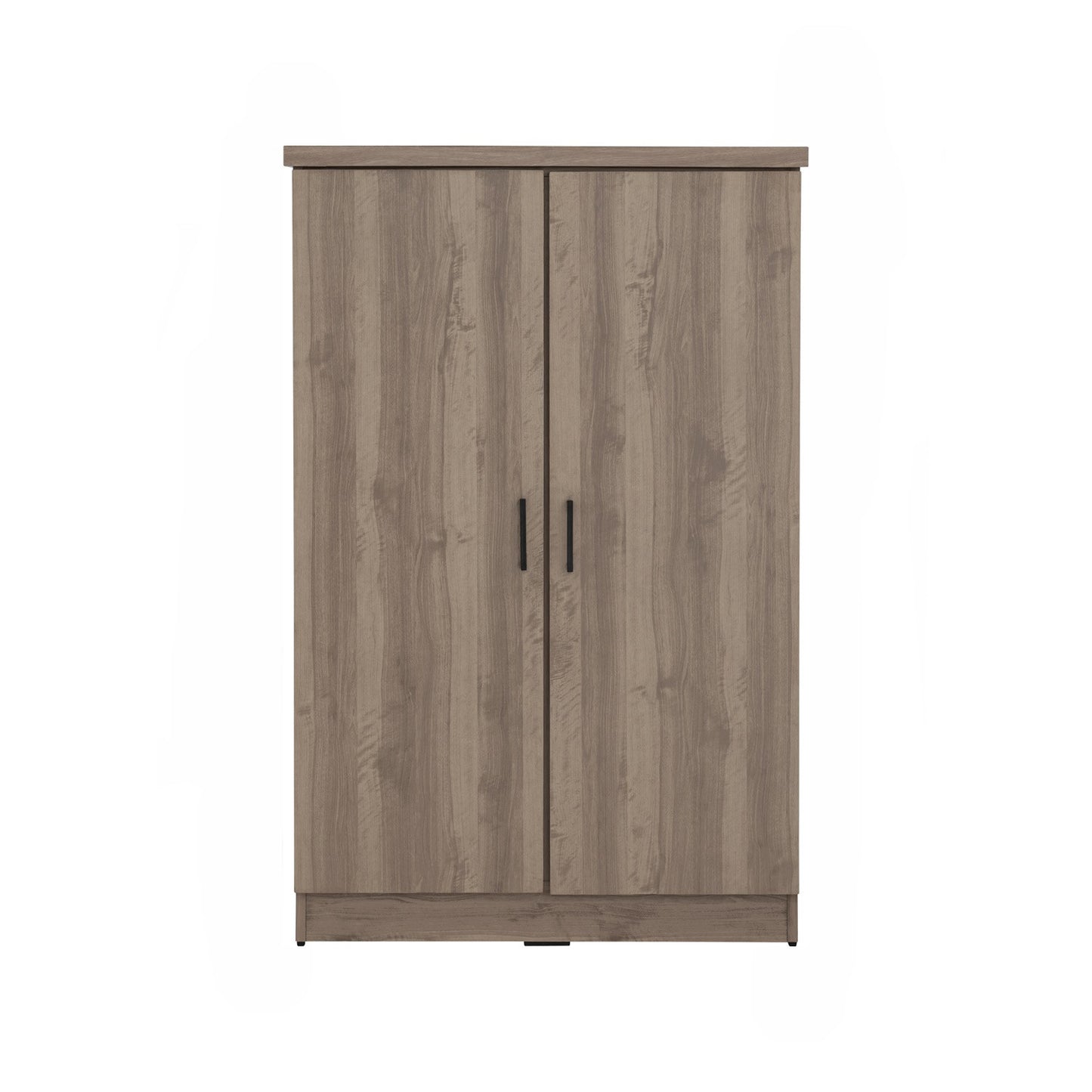 DUBLIN 2 Door Low Wardrobe - Dark Oak