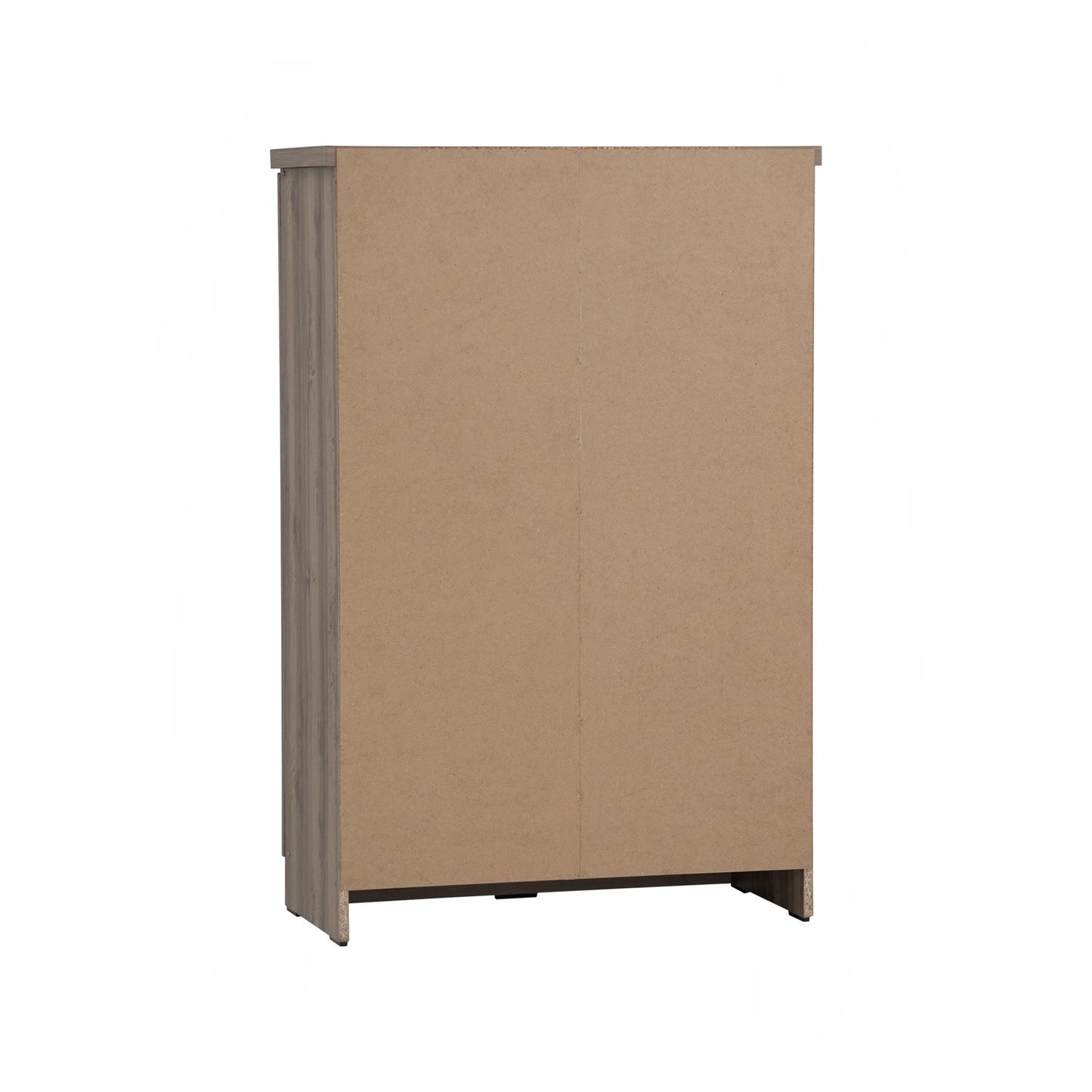 DUBLIN 2 Door Low Wardrobe - Dark Oak