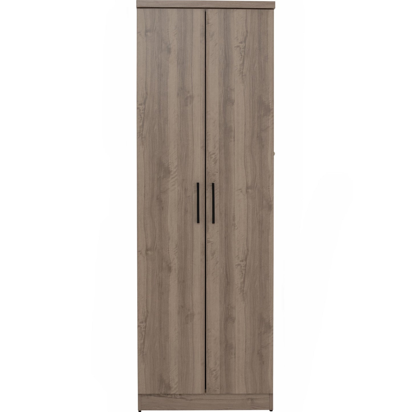 DUBLIN 2 Door Wardrobe A - Dark Oak