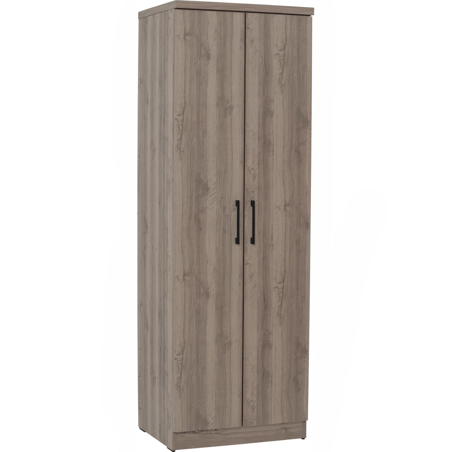 DUBLIN 2 Door Wardrobe B - Dark Oak
