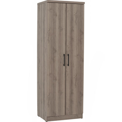 DUBLIN 2 Door Wardrobe B - Dark Oak