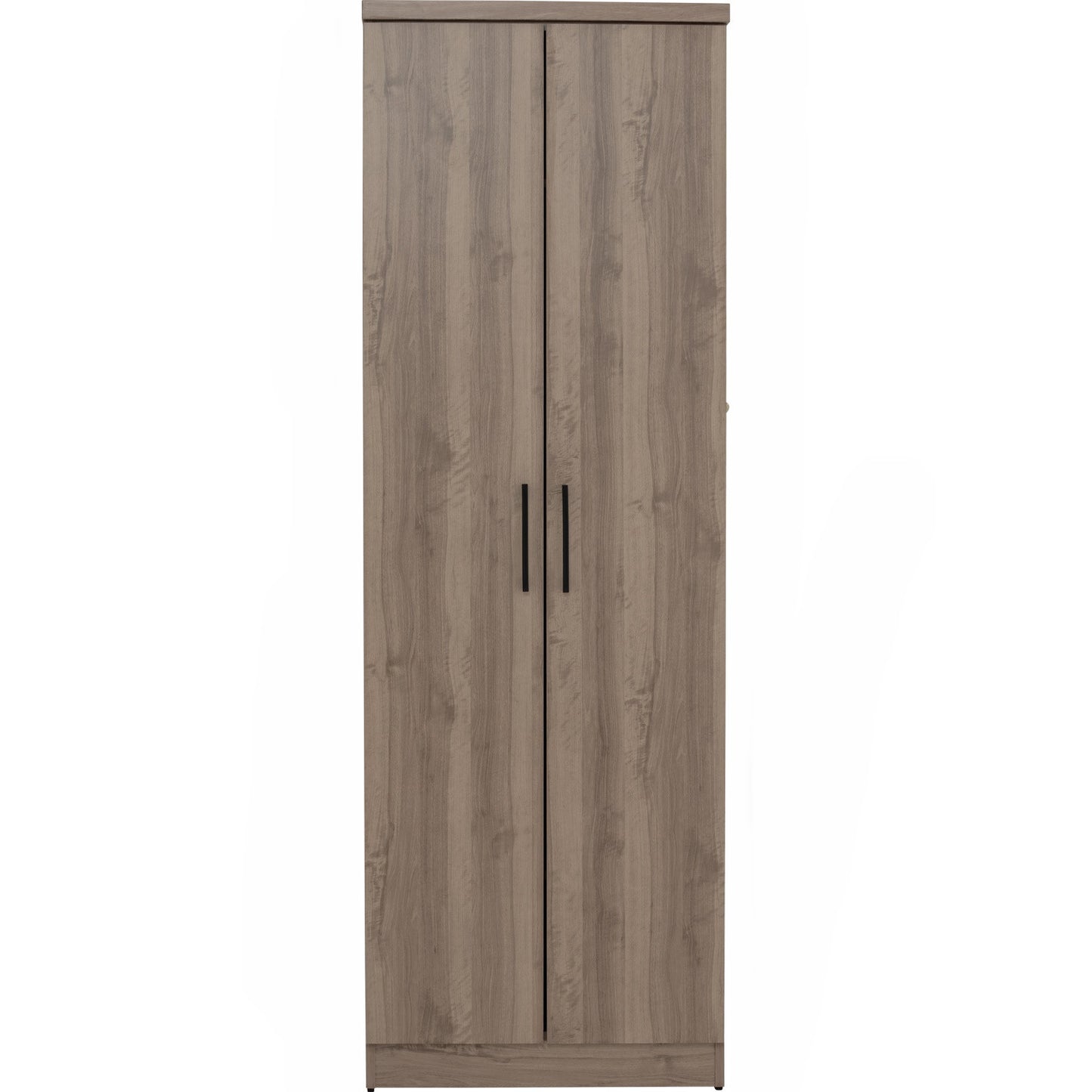 DUBLIN 2 Door Wardrobe B - Dark Oak
