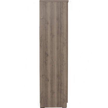 DUBLIN 2 Door Wardrobe B - Dark Oak