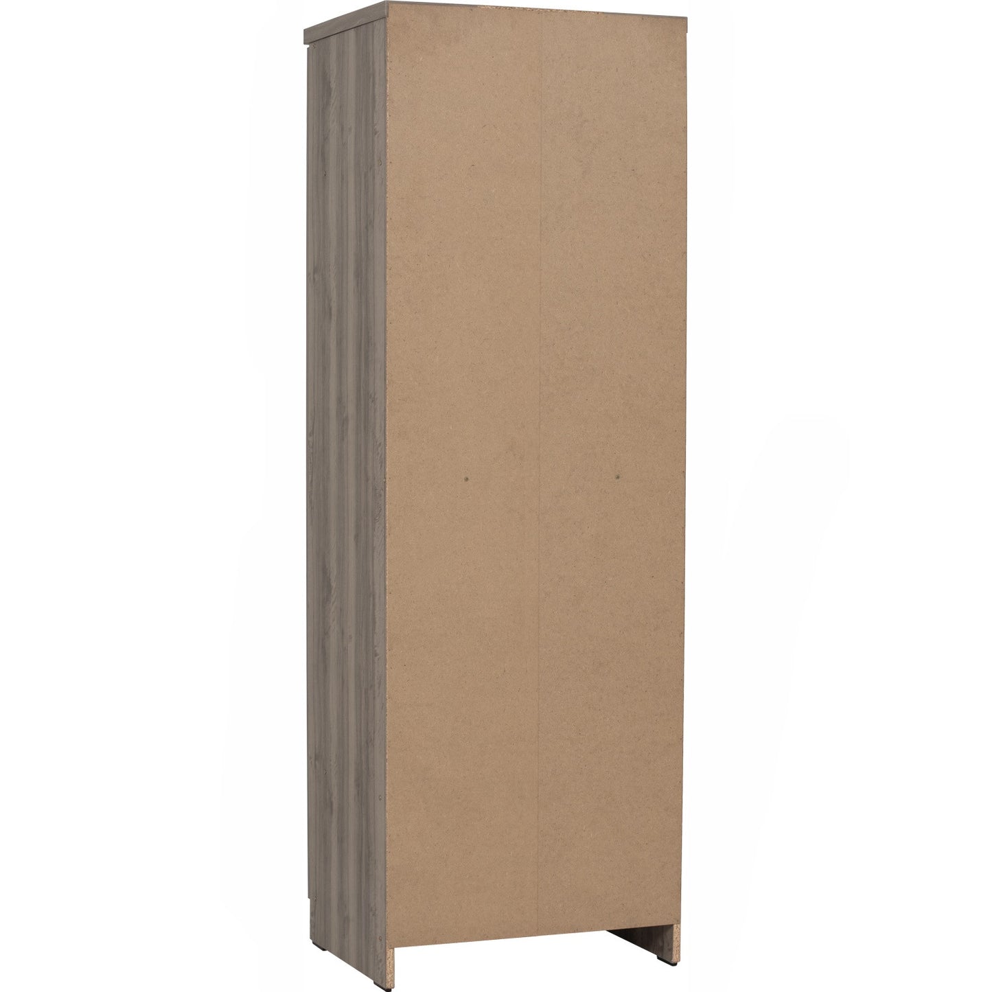 DUBLIN 2 Door Wardrobe B - Dark Oak
