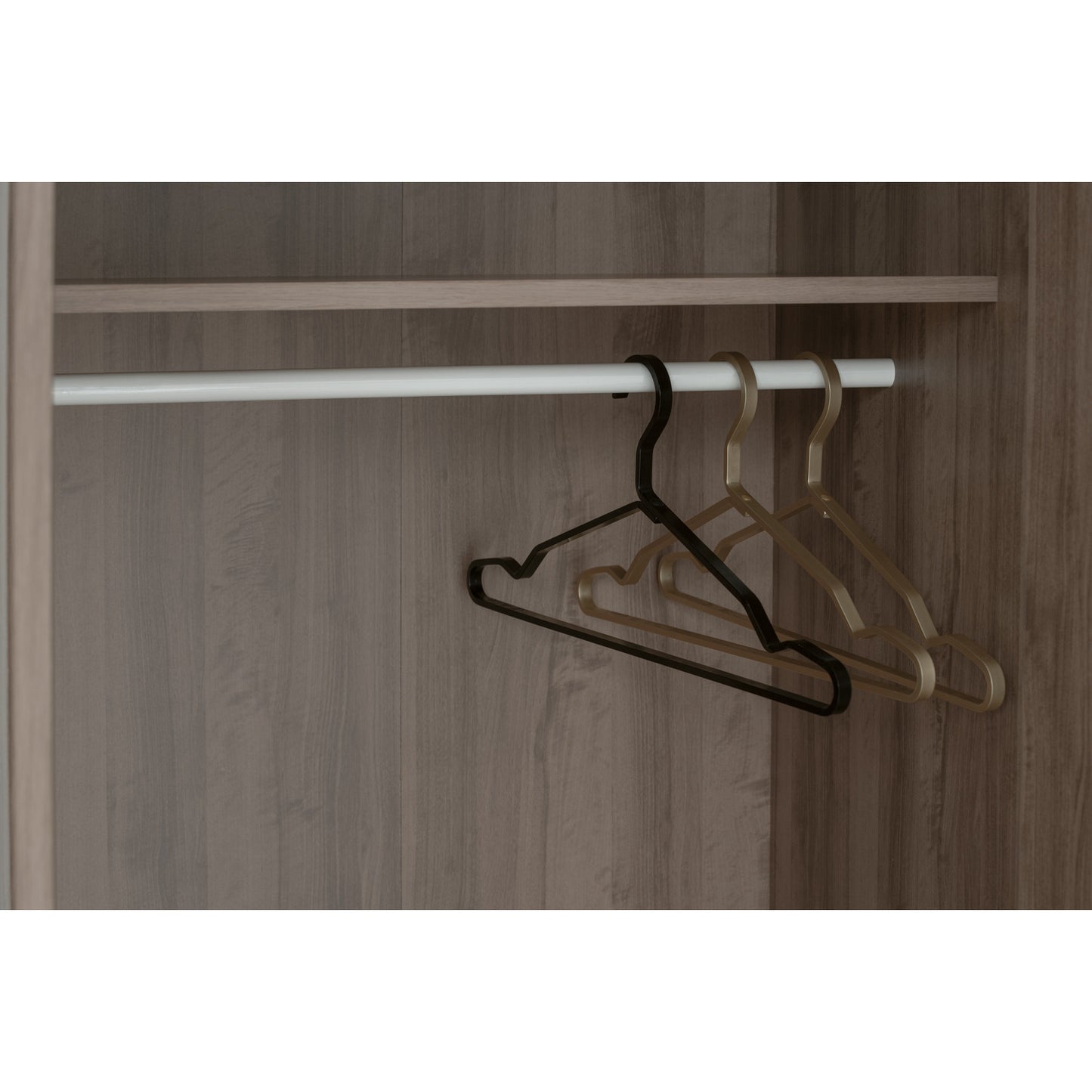DUBLIN 2 Door Wardrobe B - Dark Oak