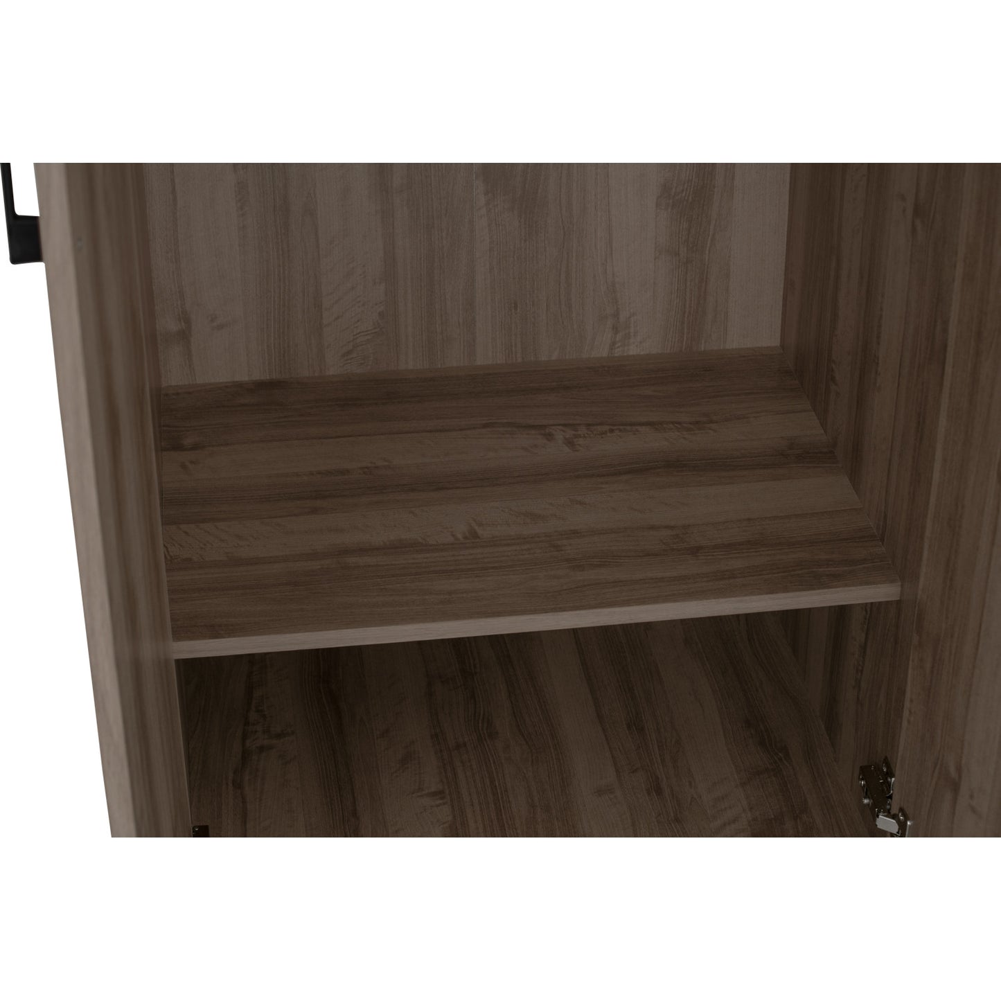 DUBLIN 2 Door Wardrobe B - Dark Oak