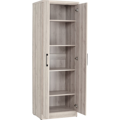DUBLIN 2 Door Wardrobe A - Light Oak