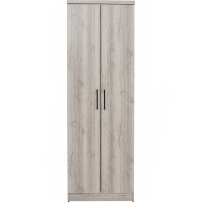 DUBLIN 2 Door Wardrobe A - Light Oak