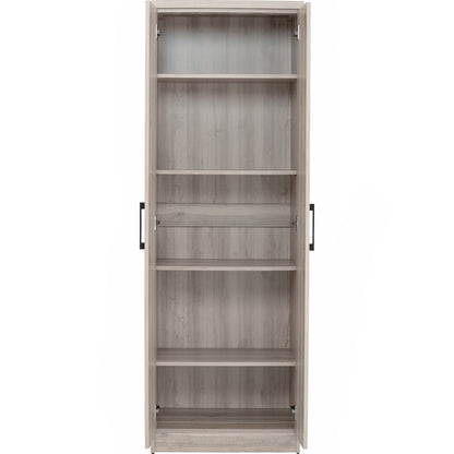 DUBLIN 2 Door Wardrobe A - Light Oak