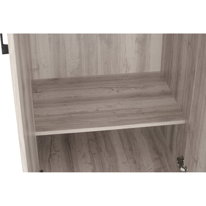 DUBLIN 2 Door Wardrobe A - Light Oak