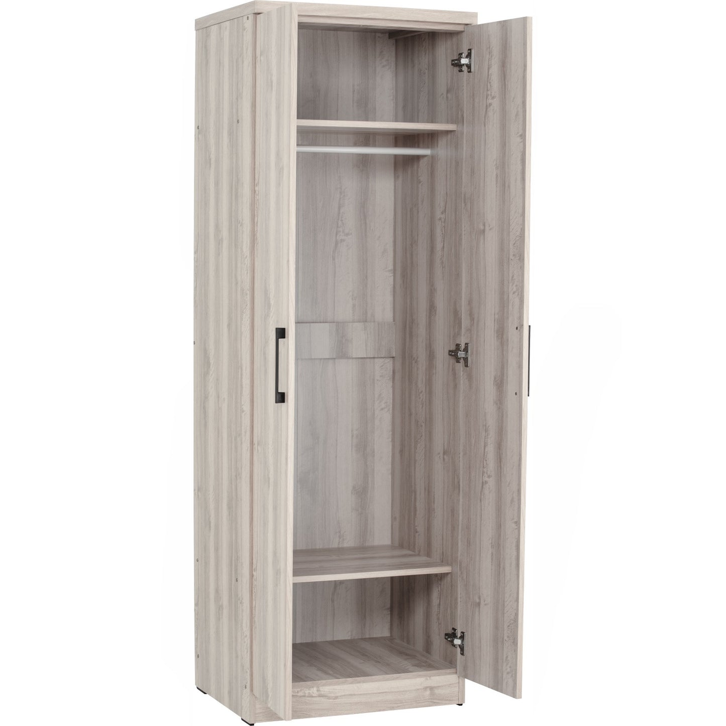 DUBLIN 2 Door Wardrobe B - Light Oak