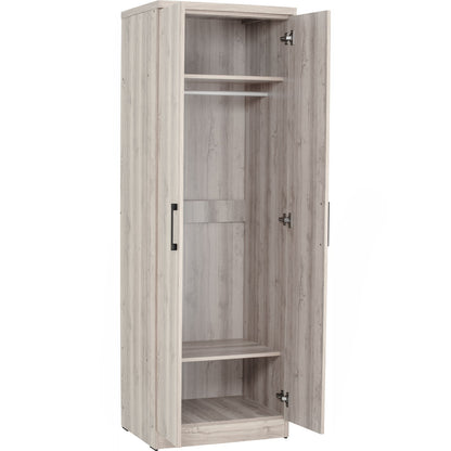 DUBLIN 2 Door Wardrobe B - Light Oak
