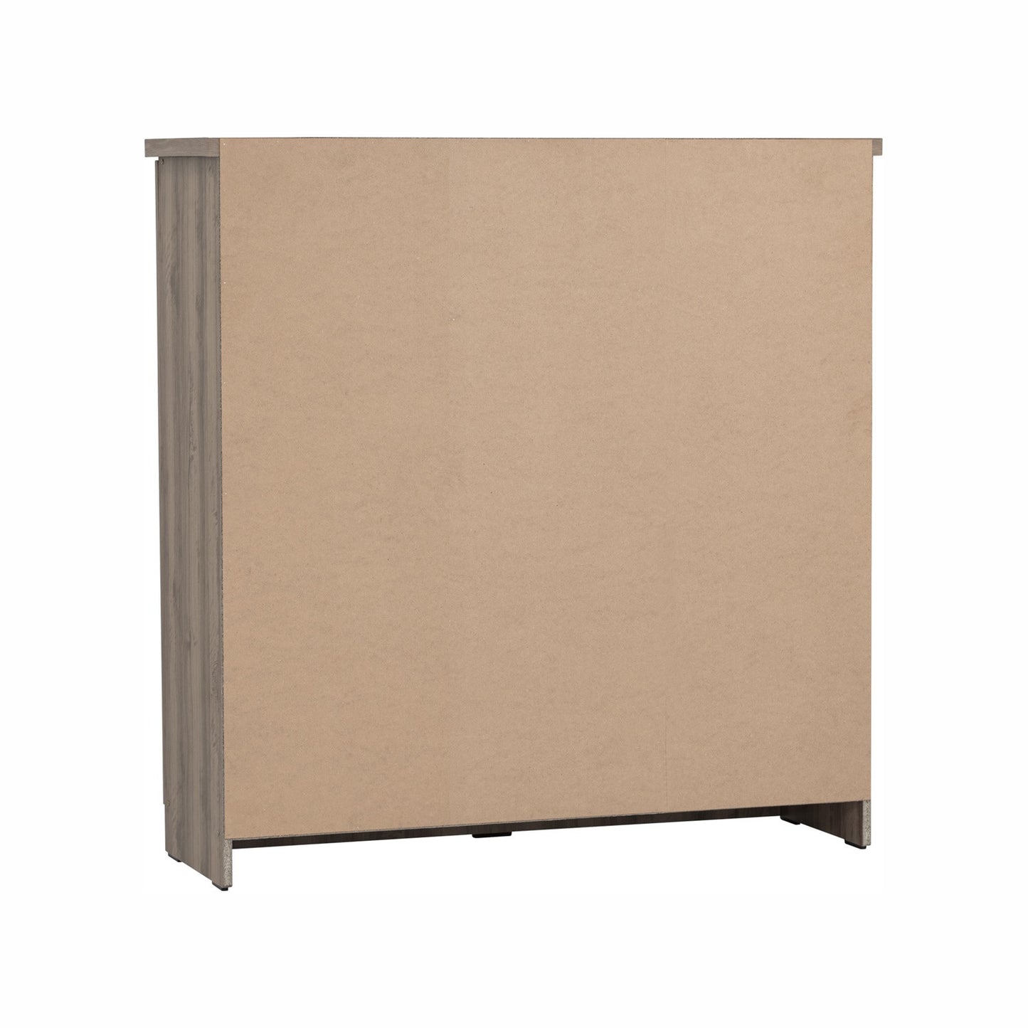 DUBLIN 3 Door Low Wardrobe - Dark Oak