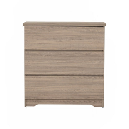 DUBLIN 3 Drawer Cabinet - Dark Oak
