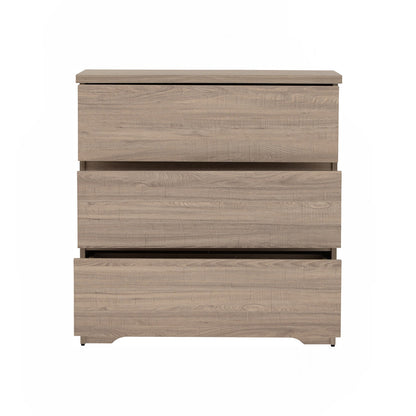 DUBLIN 3 Drawer Cabinet - Dark Oak
