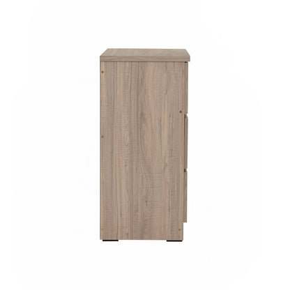 DUBLIN 3 Drawer Cabinet - Dark Oak