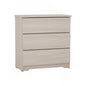 DUBLIN 3 Drawer Cabinet - Light Oak
