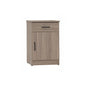 DUBLIN Bed Side Table - Dark Oak