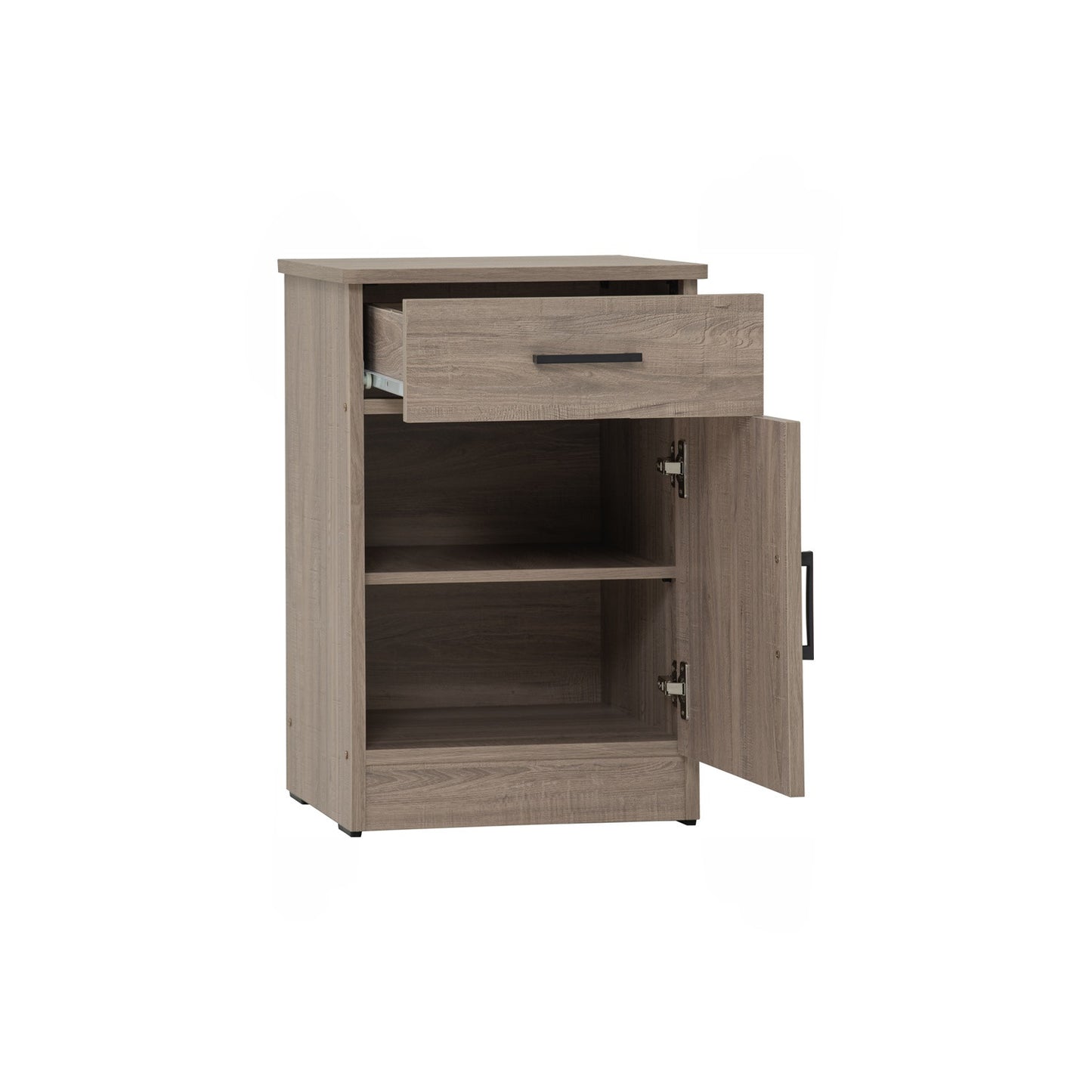 DUBLIN Bed Side Table - Dark Oak