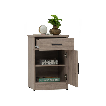 DUBLIN Bed Side Table - Dark Oak