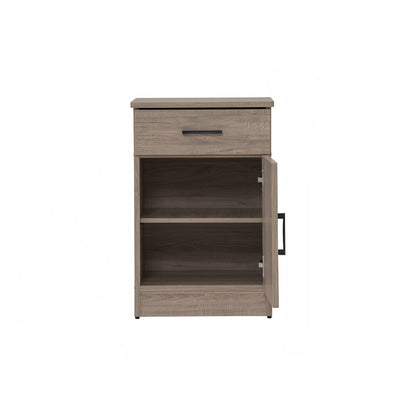 DUBLIN Bed Side Table - Dark Oak