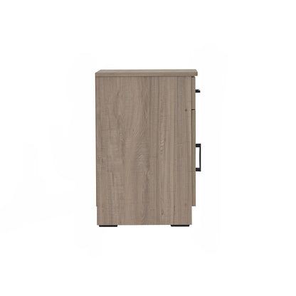 DUBLIN Bed Side Table - Dark Oak