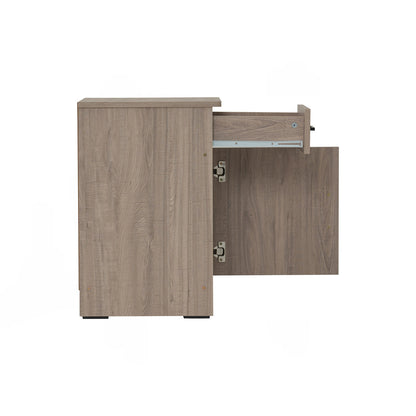 DUBLIN Bed Side Table - Dark Oak