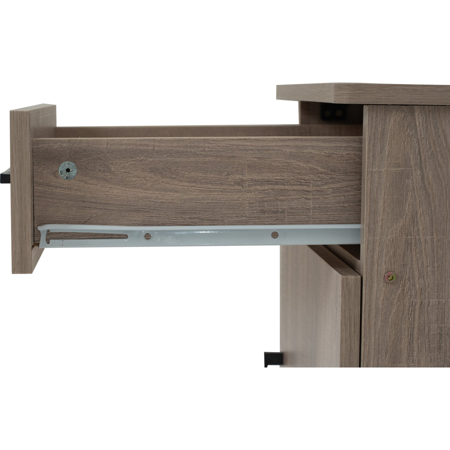 DUBLIN Bed Side Table - Dark Oak