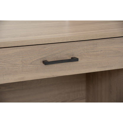 DUBLIN Dressing Table With Stool - Dark Oak