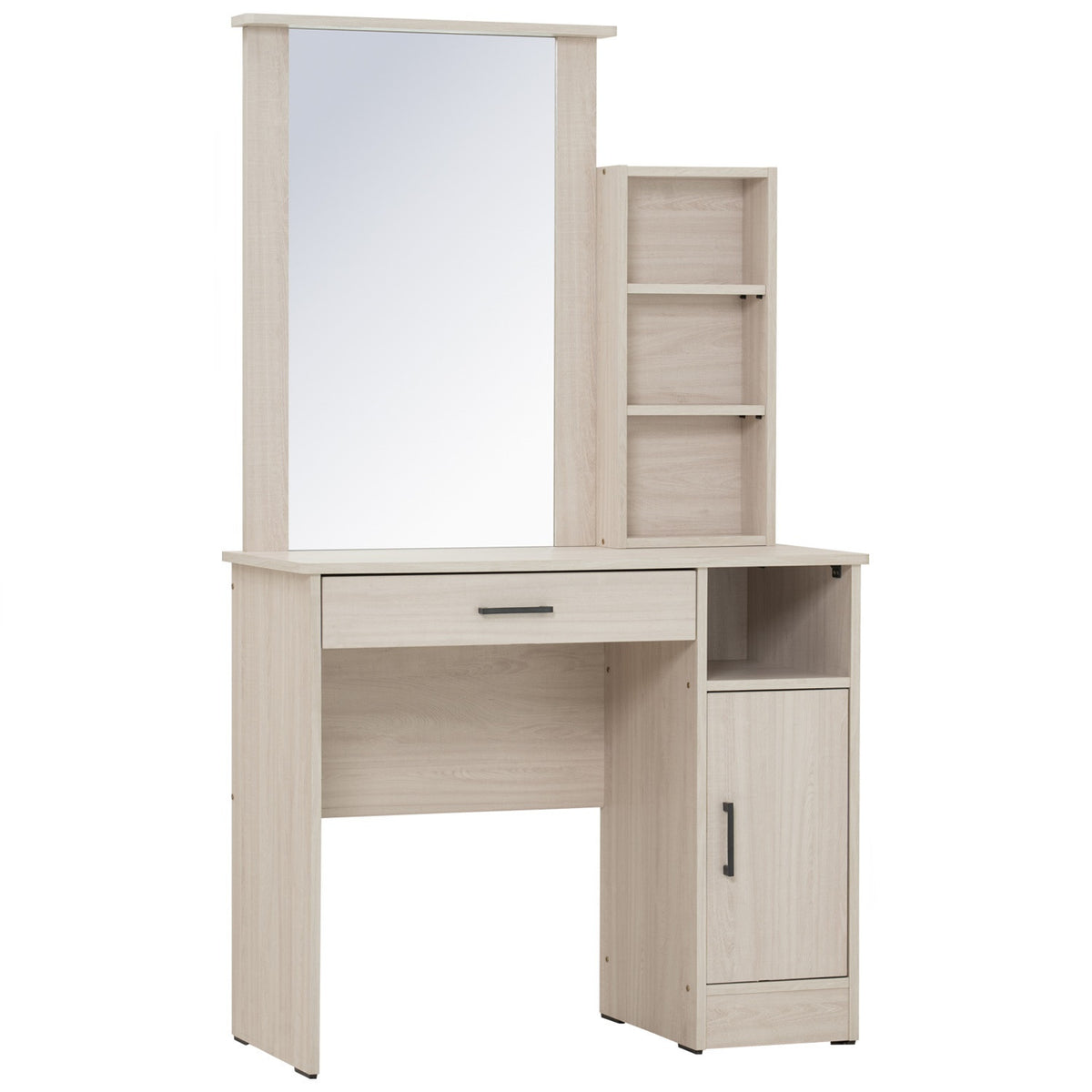 DUBLIN Dressing Table With Stool - Light Oak