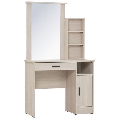 DUBLIN Dressing Table With Stool - Light Oak