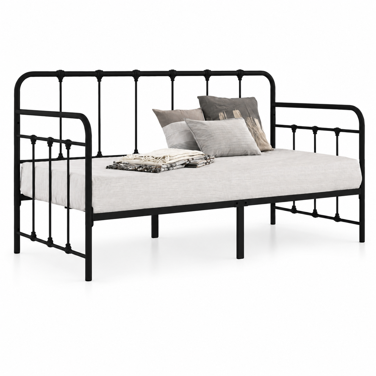 DUMEE Day Bed - Black (Single Size)