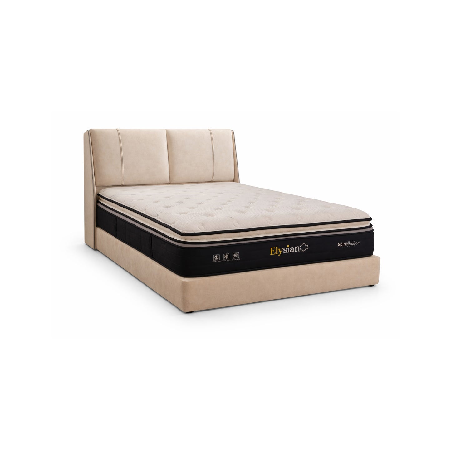 E-ZONIC Bedframe Only (Single/Super Single/Queen/King Size) Amber 01 / Amber 13