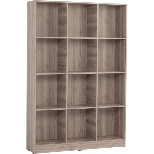 ECO File Cabinet (12 Compartment) - Dark Oak