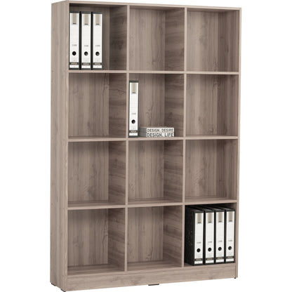 ECO File Cabinet (12 Compartment) - Dark Oak