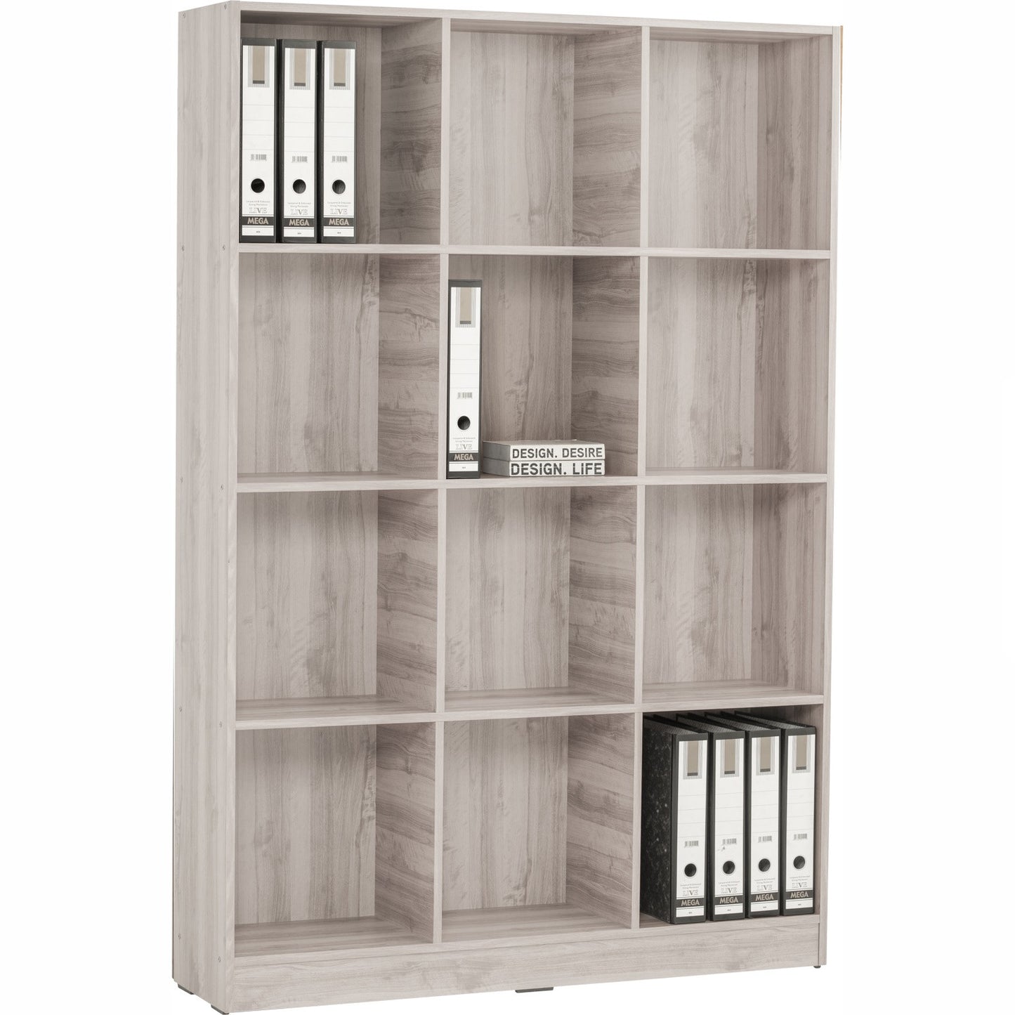 ECO File Cabinet (12 Compartment) - Light Oak