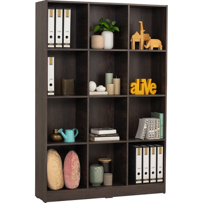 ECO File Cabinet (12 Compartment) - Walnut