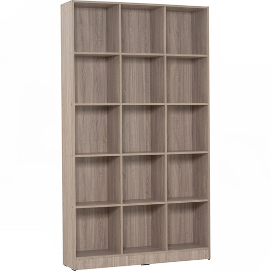 ECO File Cabinet (15 Compartment) - Dark Oak