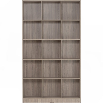 ECO File Cabinet (15 Compartment) - Dark Oak